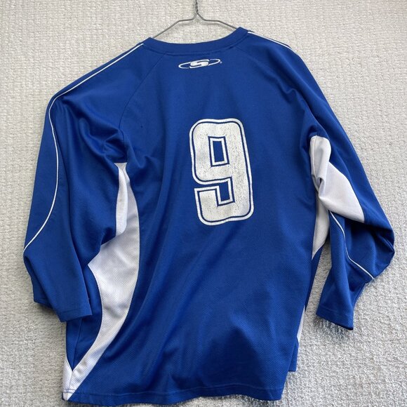 Vintage Y2K New Holland Tractor Hockey Jersey Men’s Sz XXL Blue Farm Equipment - Picture 13 of 15